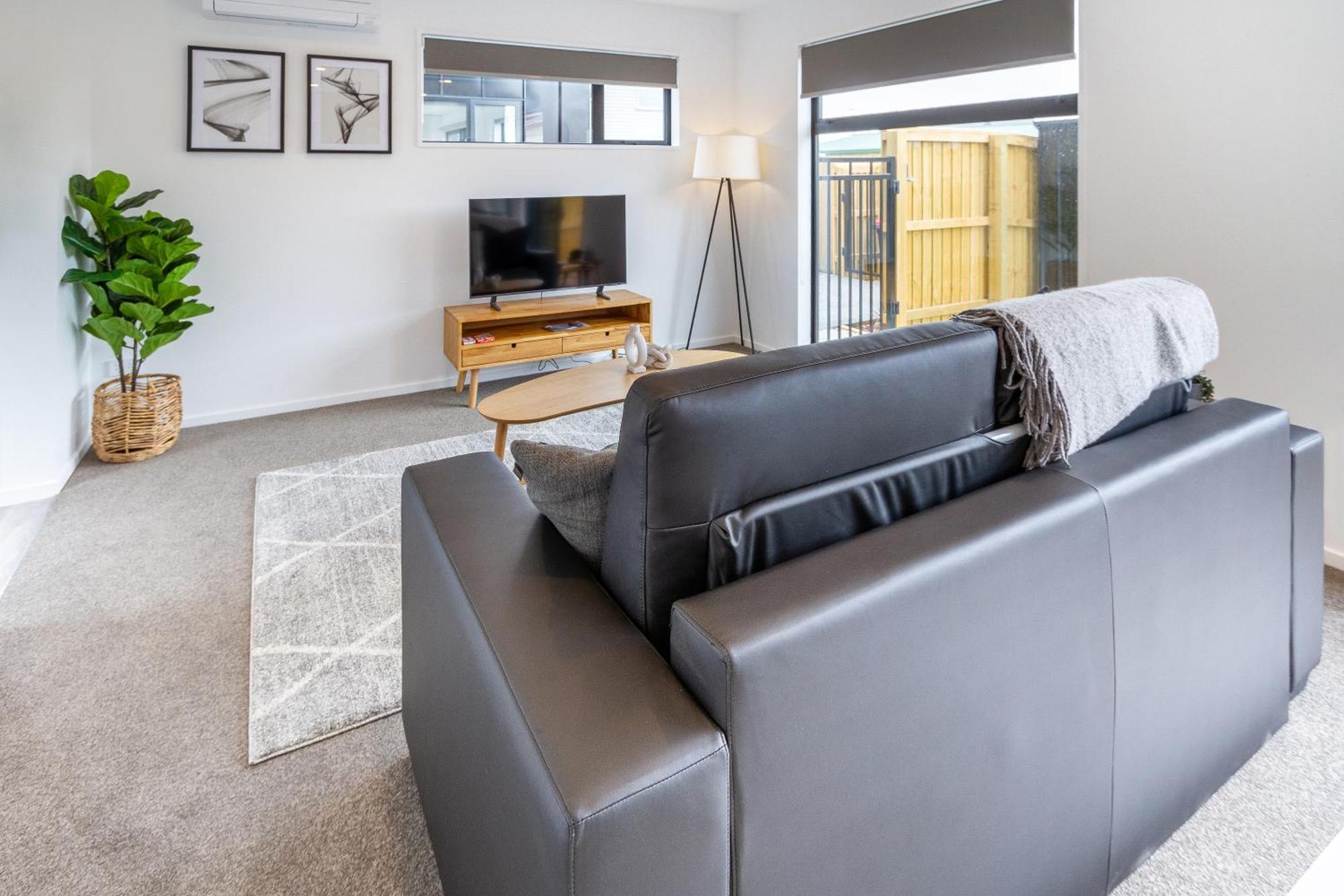 2Br Townhouse: Cosy, Close To City, Car Park Christchurch Exterior foto